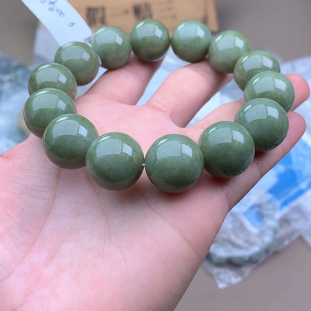 未镶嵌手串定制翡翠