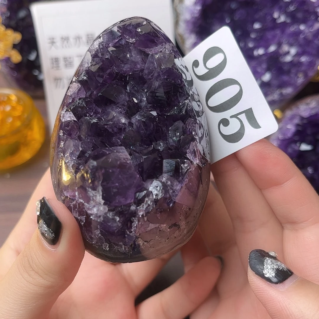 未镶嵌眼镜紫晶