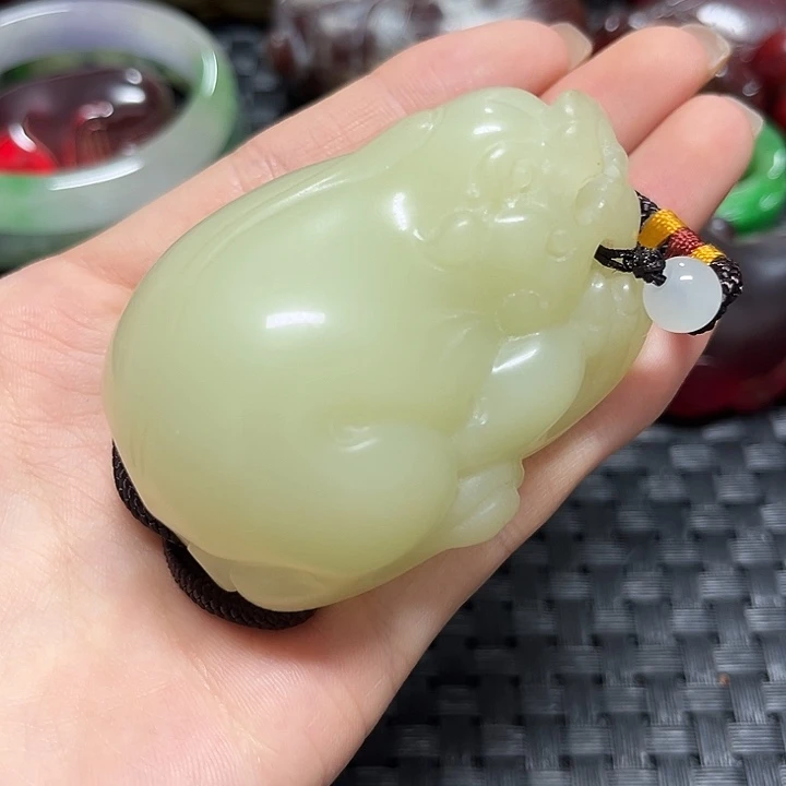滴血莲花菩提把件