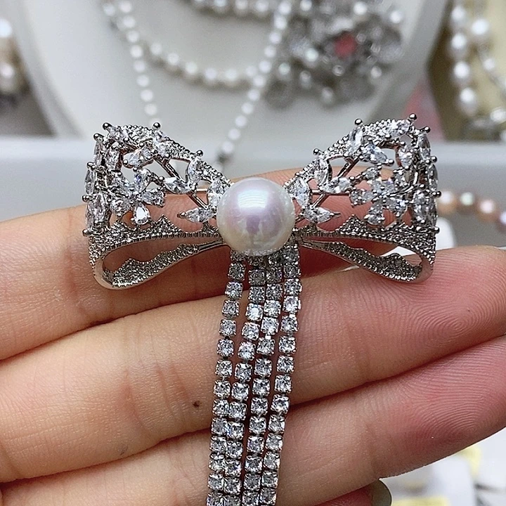 胸针未镶嵌淡水珍珠