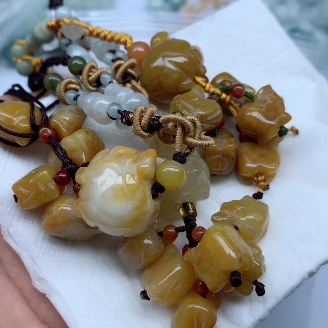 颈饰未镶嵌翡翠翡翠