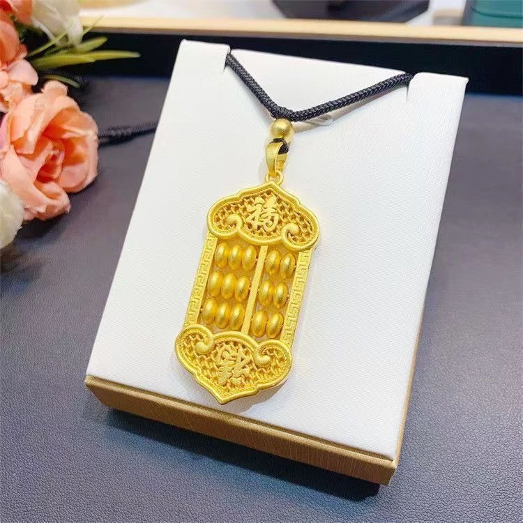 合金吊坠 算盘吊坠女款气质时尚传承精美精致百搭经典不掉色