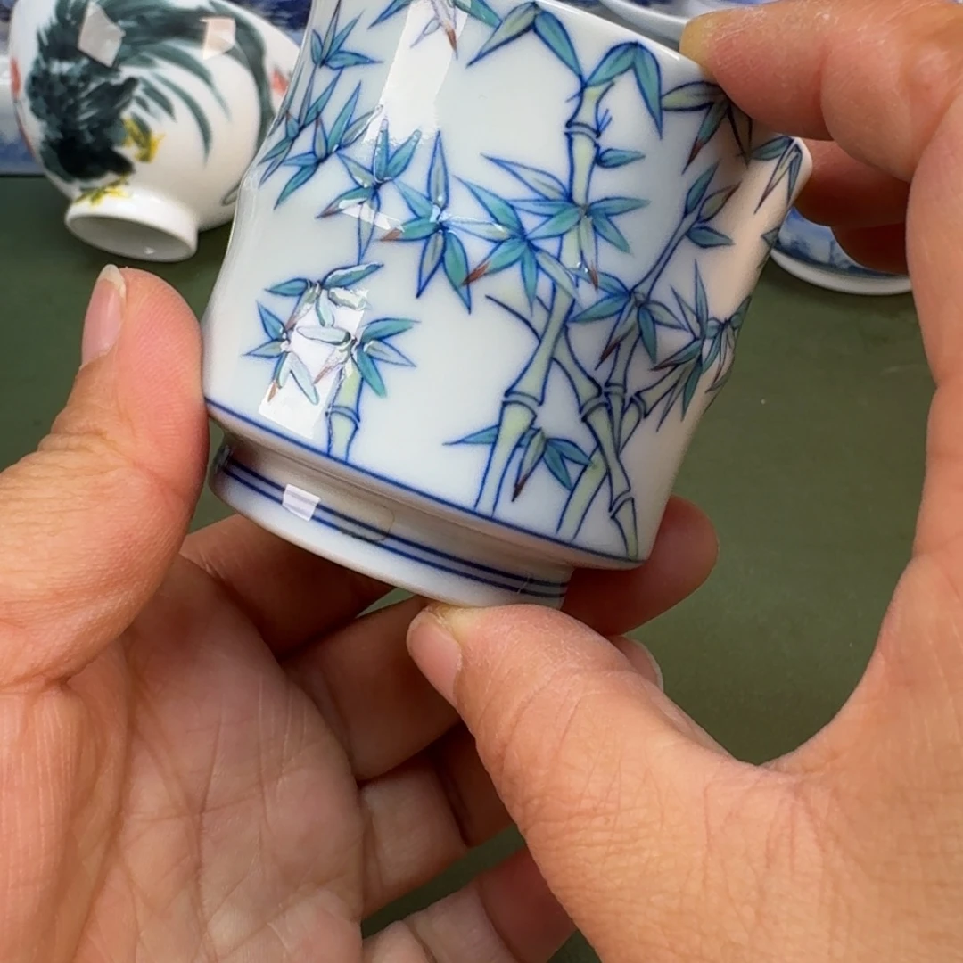 陶景德镇纯手绘茶具圆圆230