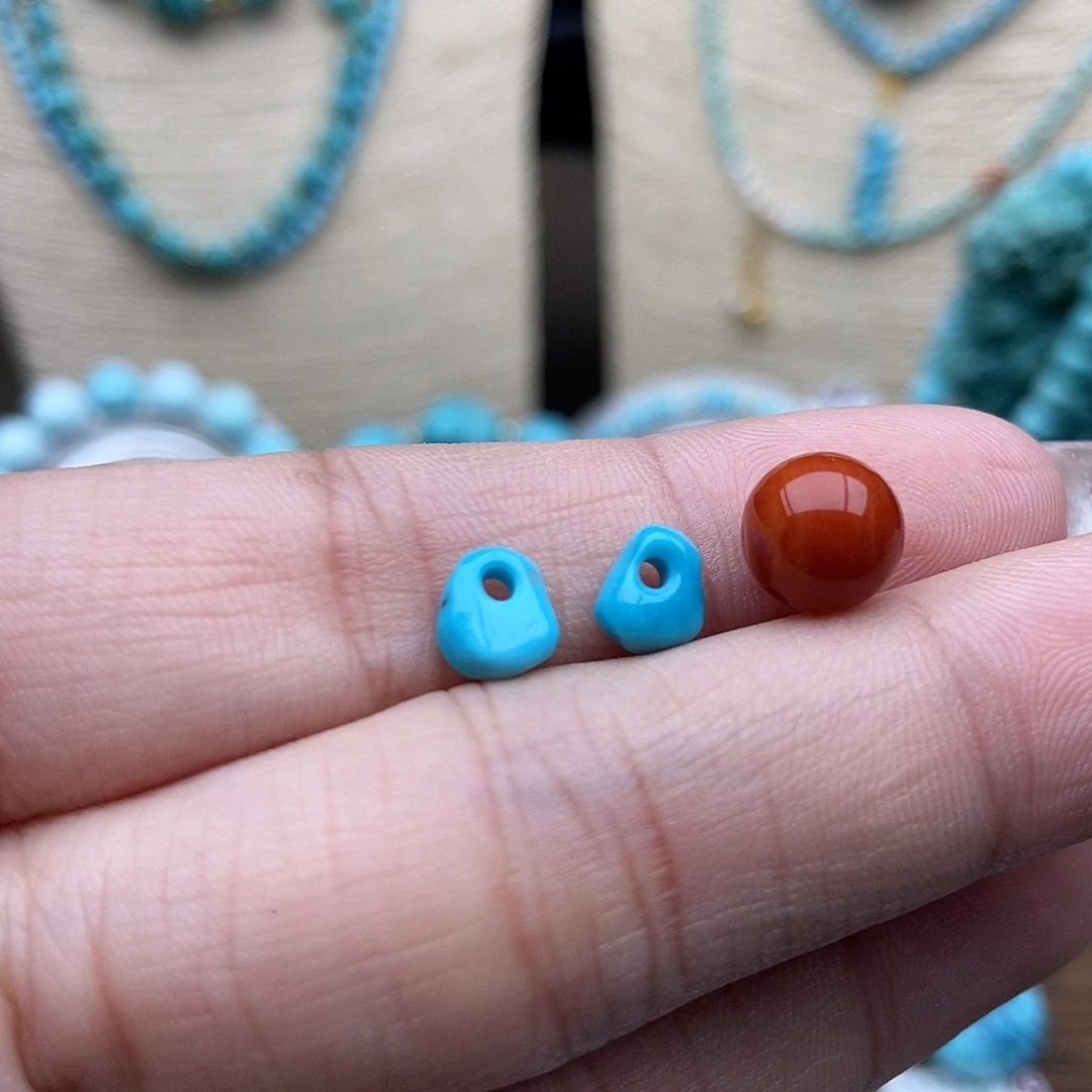 南红玛瑙未镶嵌玉化蓝1