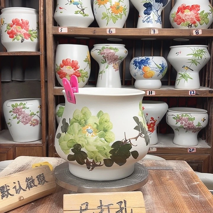 摆件4 款陶瓷新款陶瓷大微瑕