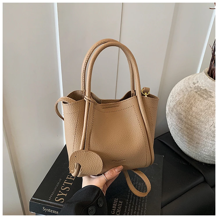 包包女斜挎包菜篮子包女士复古小方包肩包女士休闲百搭小众单肩包