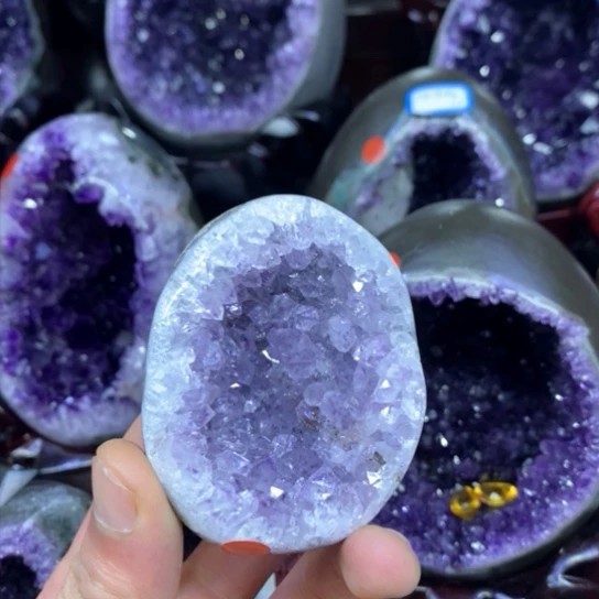 紫晶小葛摆件未镶嵌