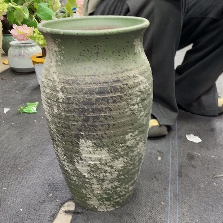 20×39 -粗陶花盆有孔-买买买