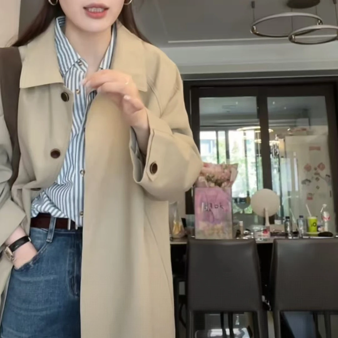 P&C STUDIO 早秋的腔调 两色长款风衣