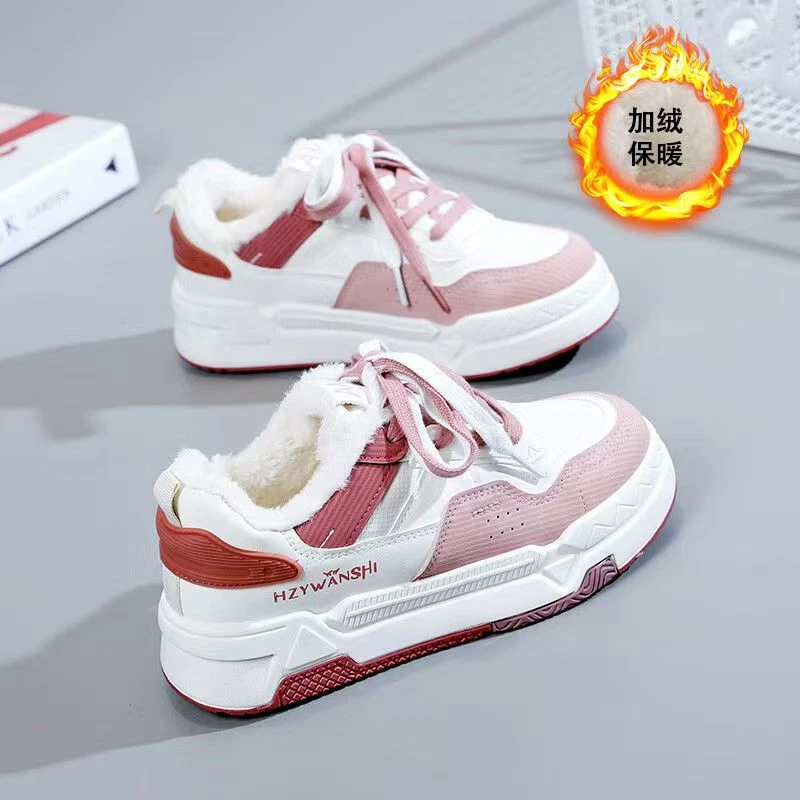 NEW BAILUNLP/新百伦领跑踩屎感女鞋2025新款秋冬季保暖百搭棉鞋