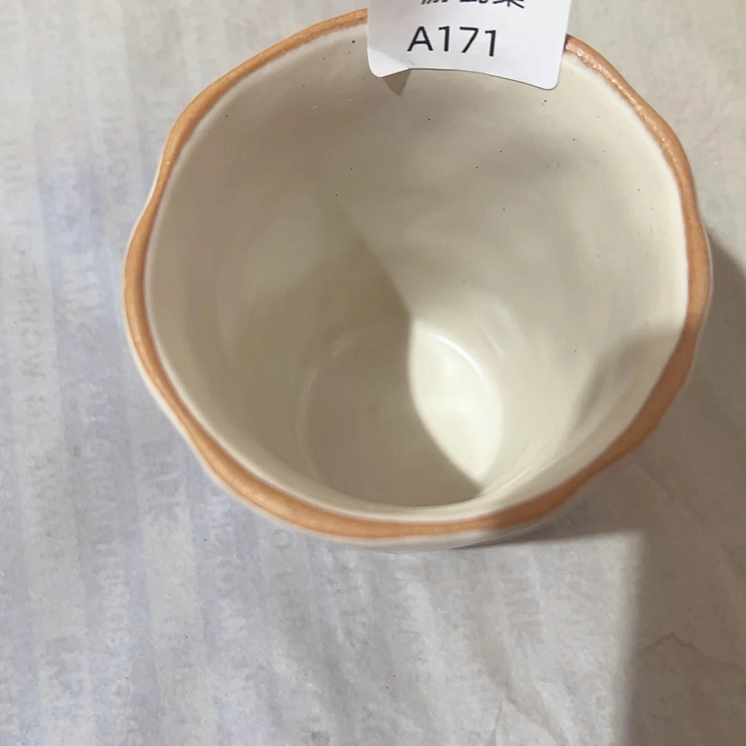 摆件陶手绘杯子171