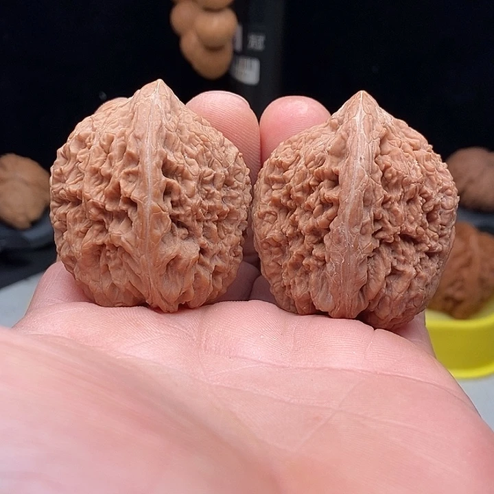 文玩核桃把件35尺大蒜头