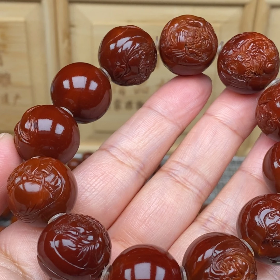 真***我吊坠橄榄核十八罗汉