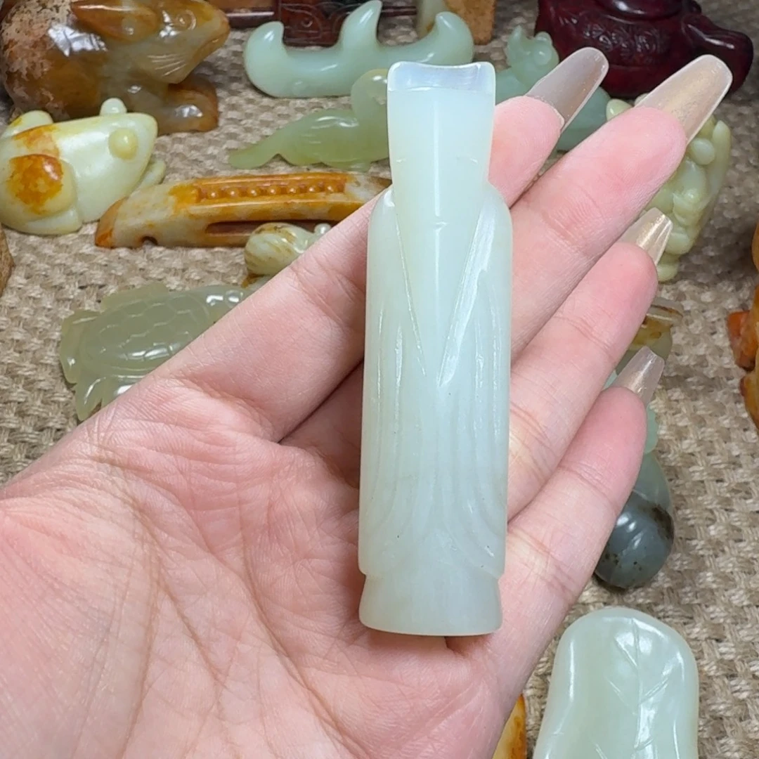 吊坠白玉菩提挂件
