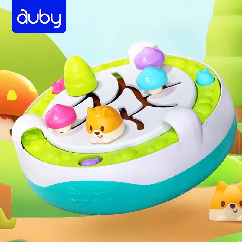 Auby/澳贝猫抓老鼠桌游宝宝益智早教1-5岁思维逻辑训练益智玩具