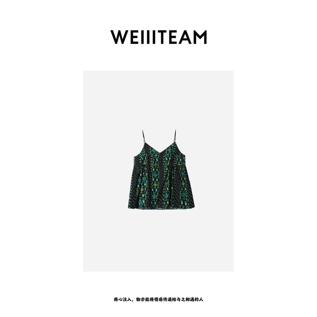 WEIIITEAM   “城市假日”吊带上衣 200161