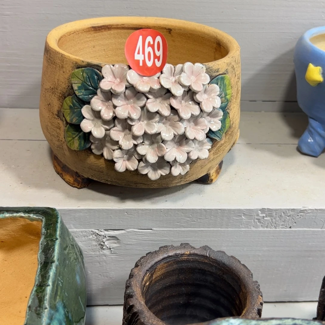 469 号陶然花器手工花盆