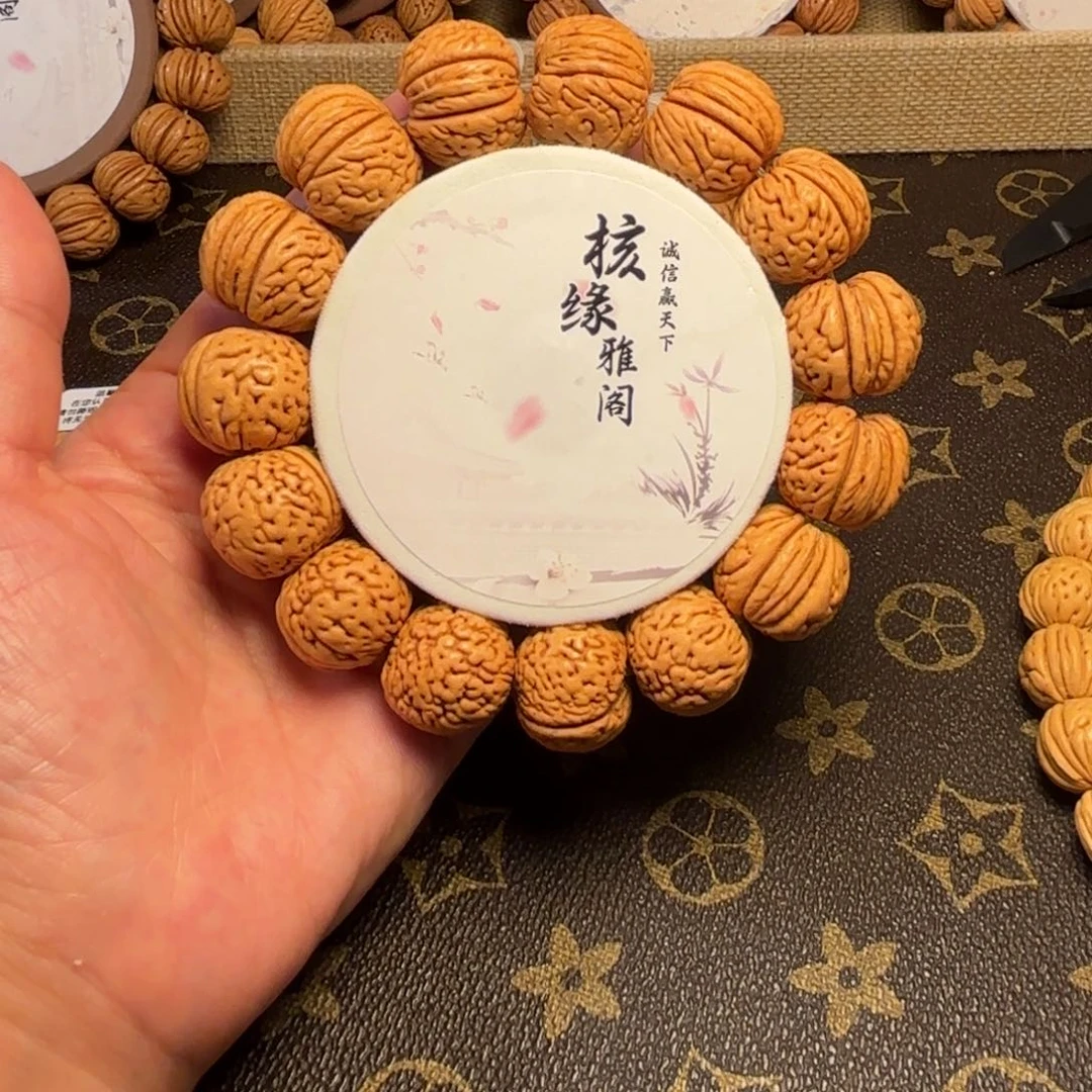 手串桃核苹果园 桃核手串21