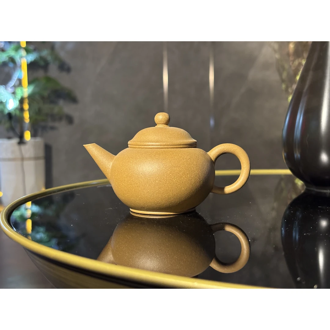 【福圆严选】乘风阁|段泥【水平】紫砂茶壶150cc-CRY