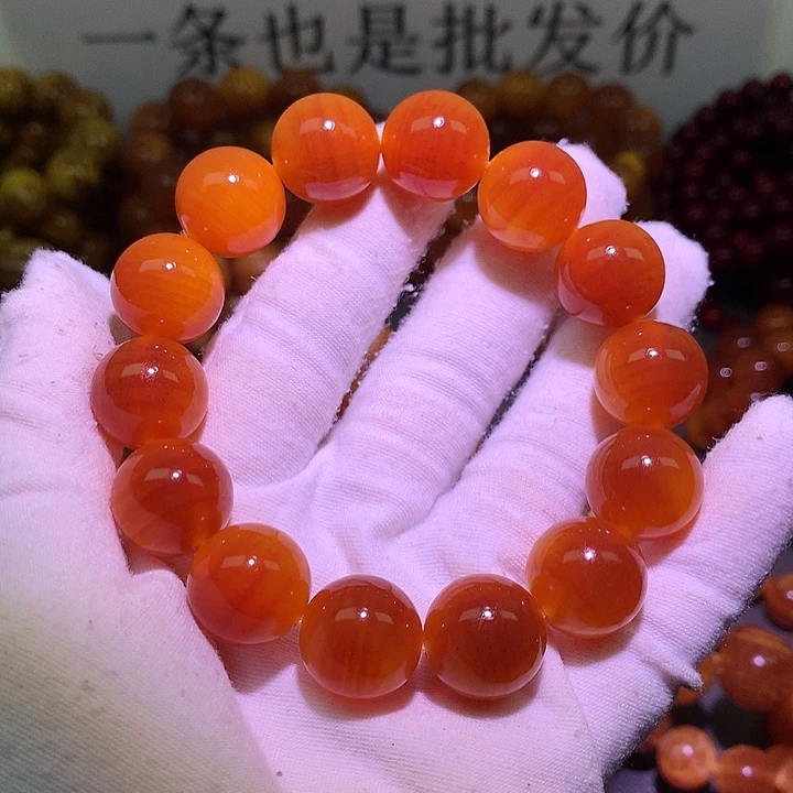 松木（琥珀木）手串/手链1.6 包浆高货