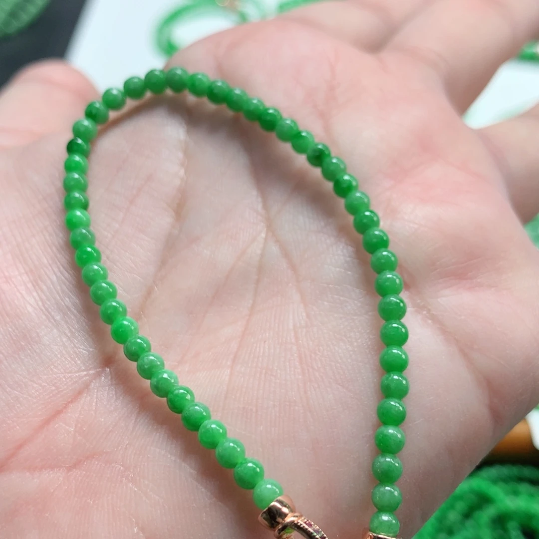 翡翠未镶嵌手链翡翠