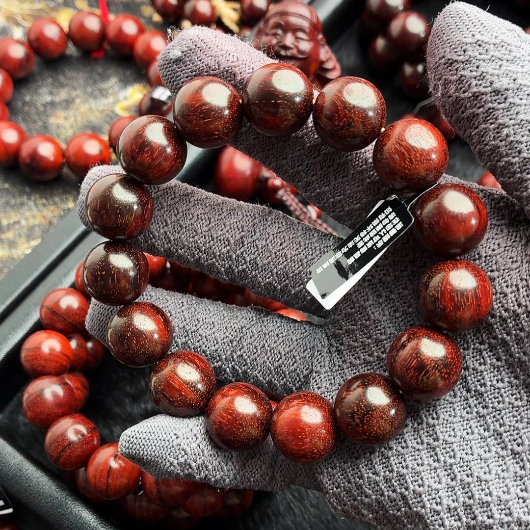 玩***界手串/手链小叶紫檀原汁原味拆房老料15