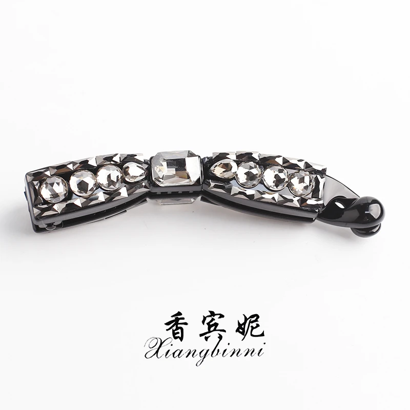 香宾妮原创设计发夹2025新款11.5cm竖夹香蕉夹发夹7010