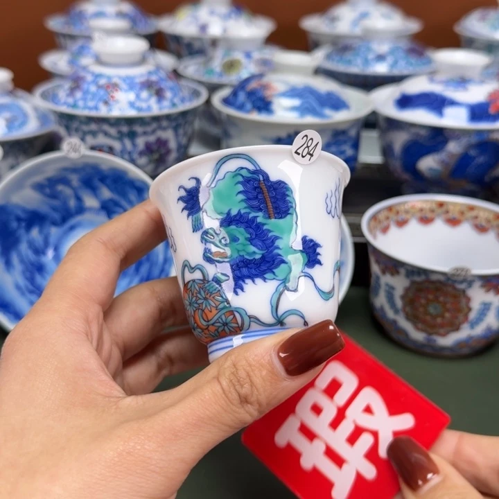 沙沙手工手绘茶具284