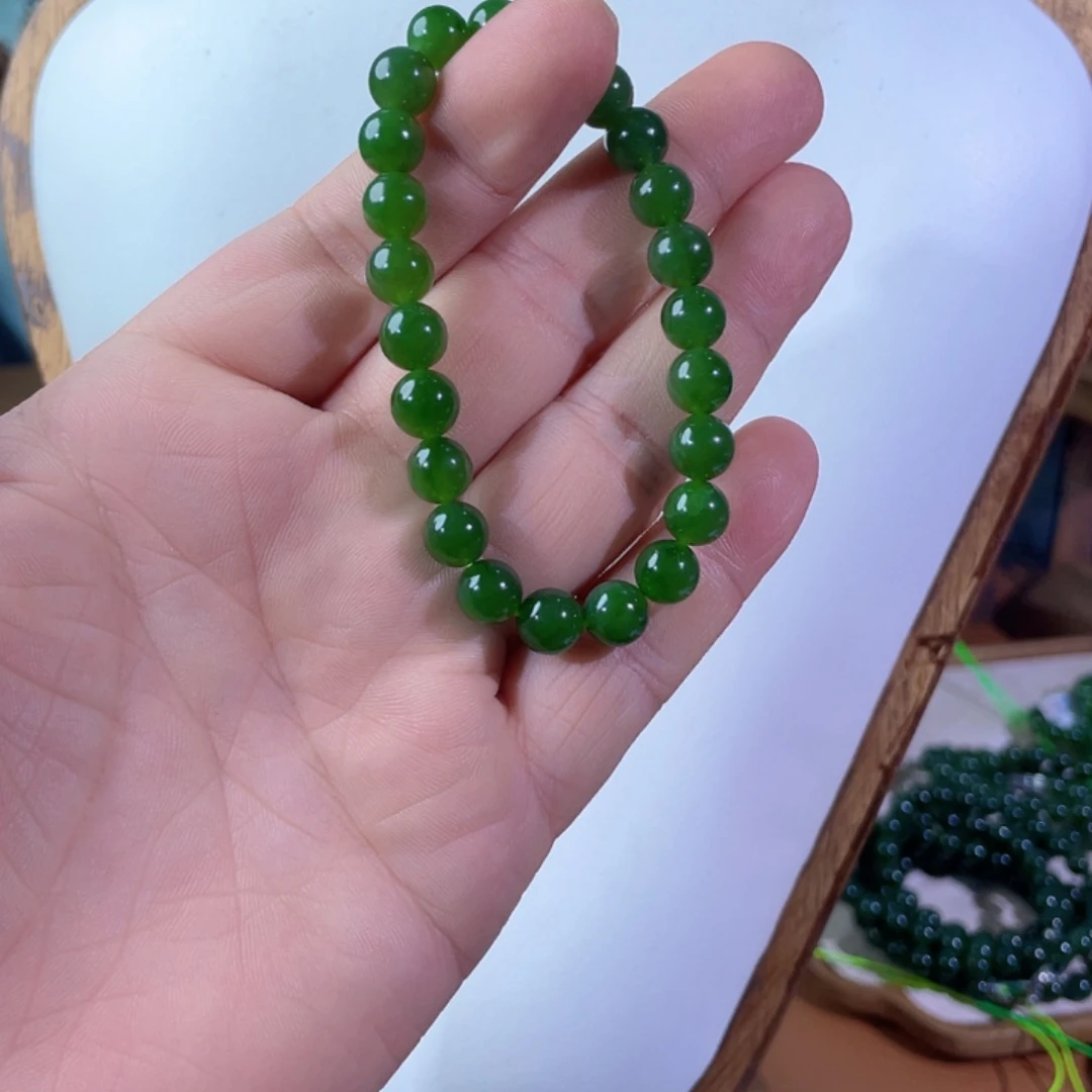 和田玉（碧玉）未镶嵌颈饰8