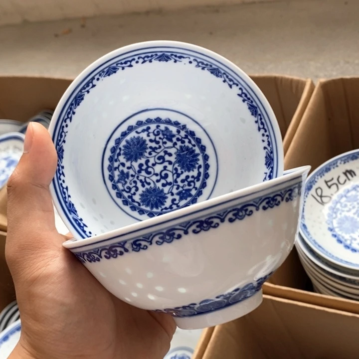 碗景德镇高温细白瓷餐具