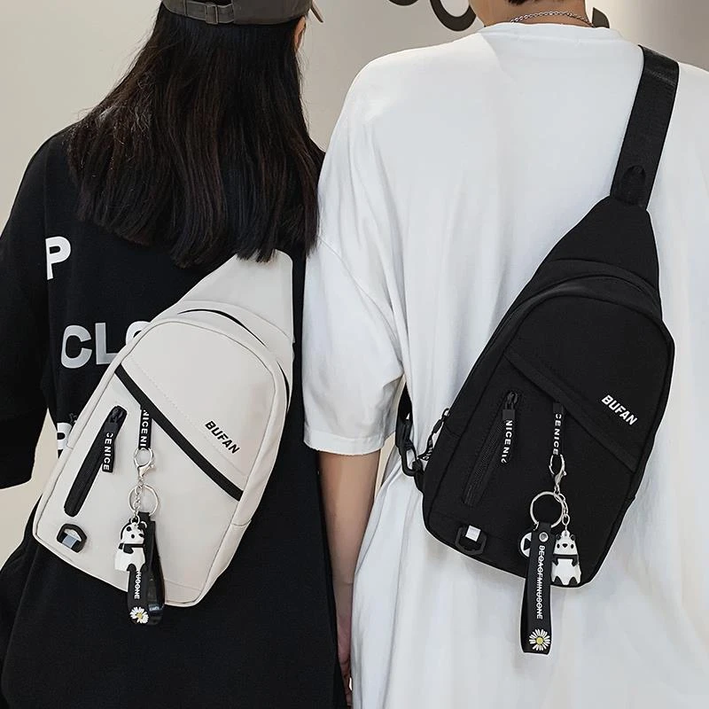 斜挎包男款单肩包运动男士胸包时尚小挎包2025夏季新款