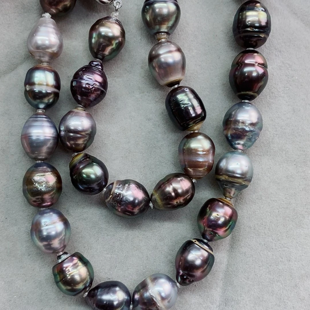 项链未镶嵌海水珍珠10-12