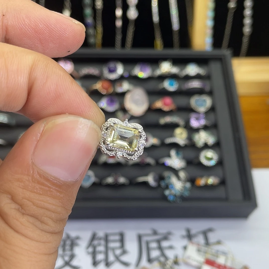 紫晶珠宝半成品未镶嵌