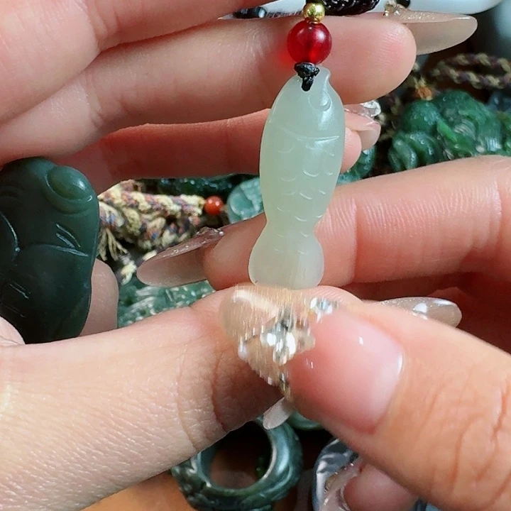 和田玉挂件未镶嵌