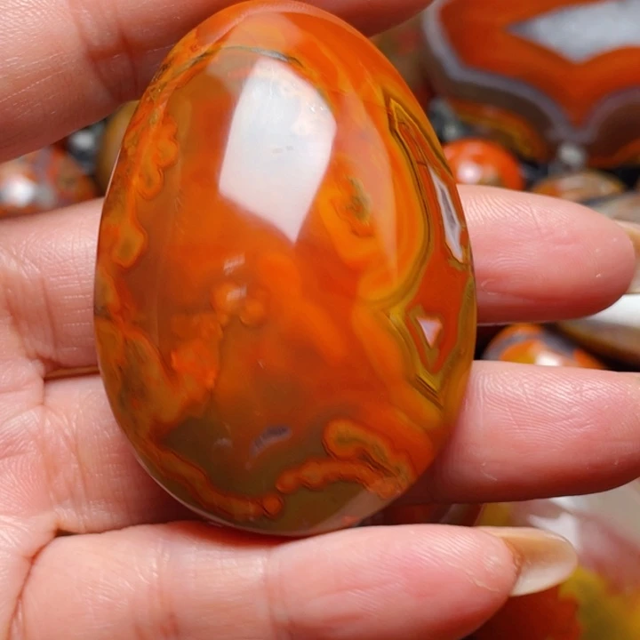 玛瑙/玉髓战国红玛瑙挂件未镶嵌用****5