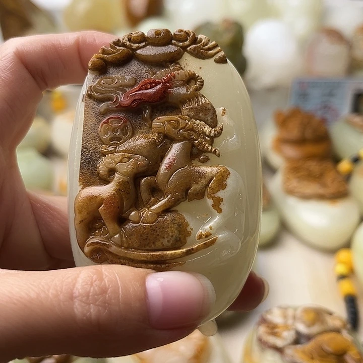 石材古青石不退换羊