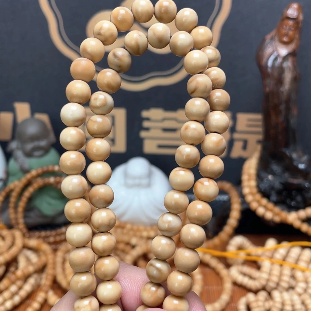 龙眼菩提吊坠夏*棉龙脊菩提8圆珠手持66粒妖花