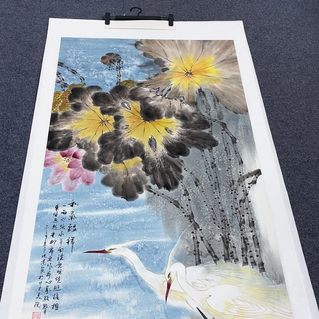 国画作品小姐姐放漏…