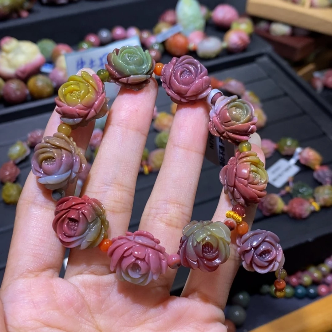 【闪购商品】玛瑙/玉髓手串未镶嵌盐源玛瑙