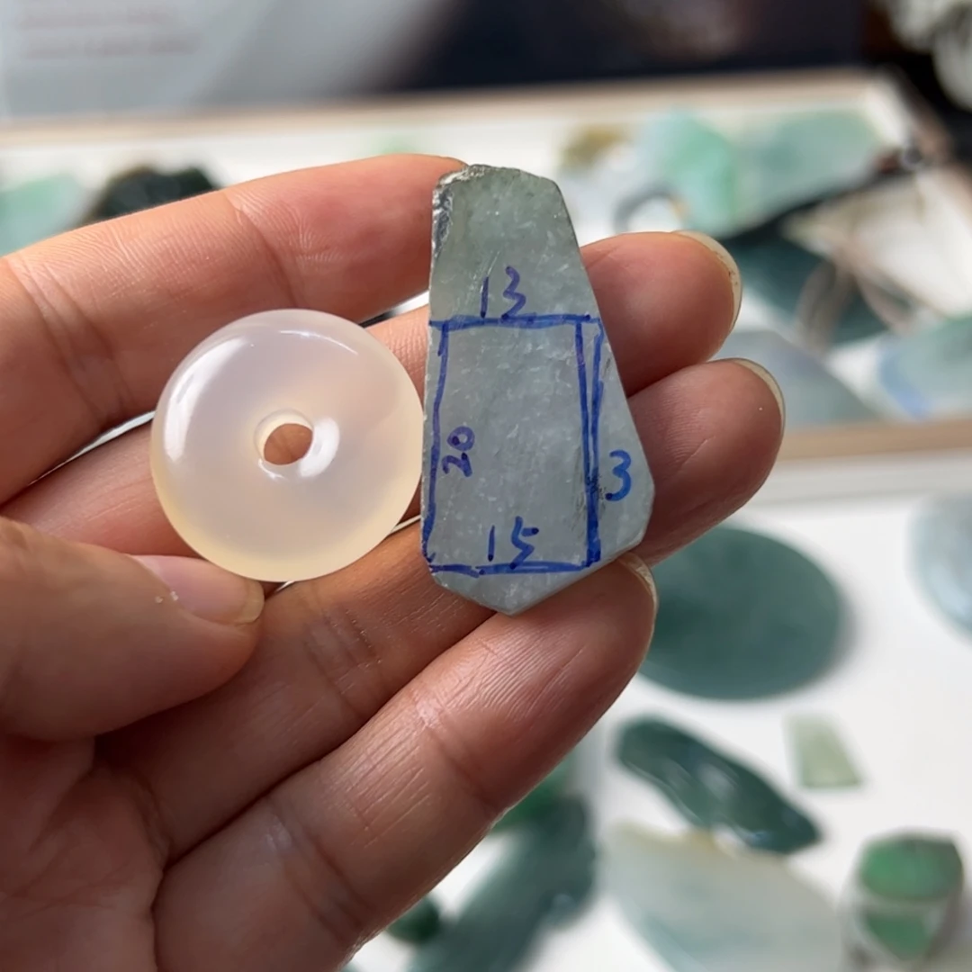 翡翠银S925镶嵌颈饰