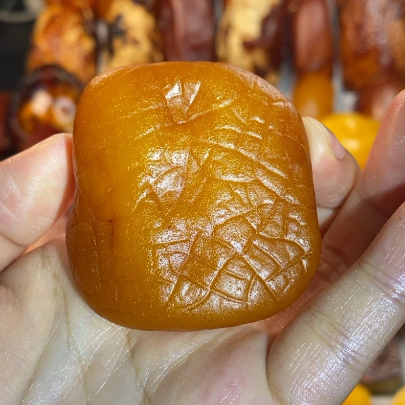 【闪购商品】定制琥珀正****装裸石，。