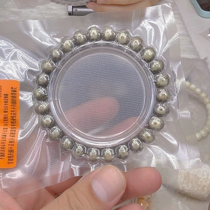 星月菩提手串16尽头卡姿兰大眼睛星月菩提单圈10×8苹果园