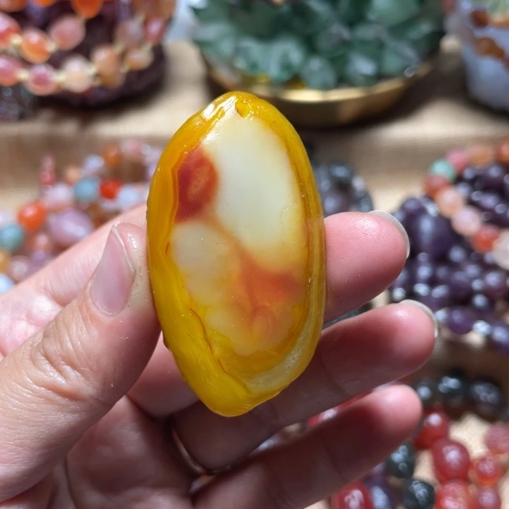 玛瑙/玉髓未镶嵌手链