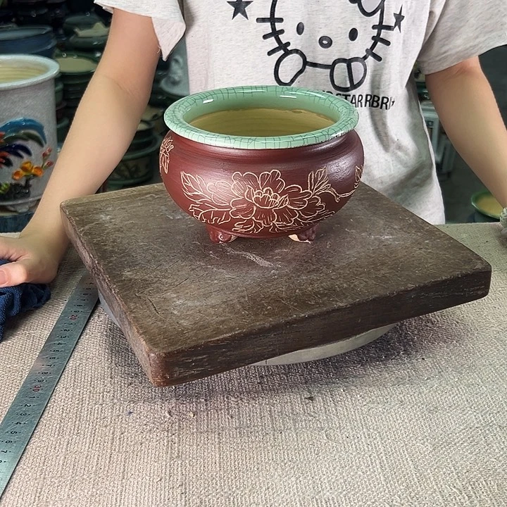 泳坤堂石湾盆陶瓷