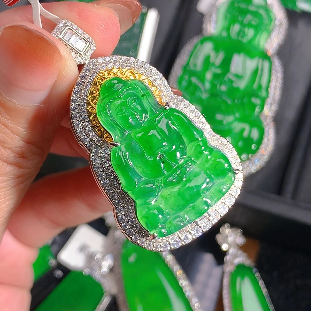 翡翠吊坠(不含链)未镶嵌