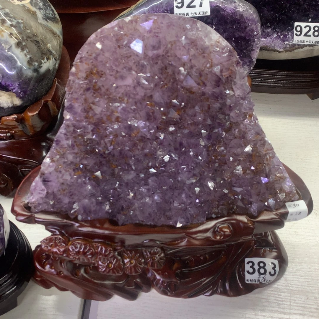 摆件未镶嵌紫晶水晶