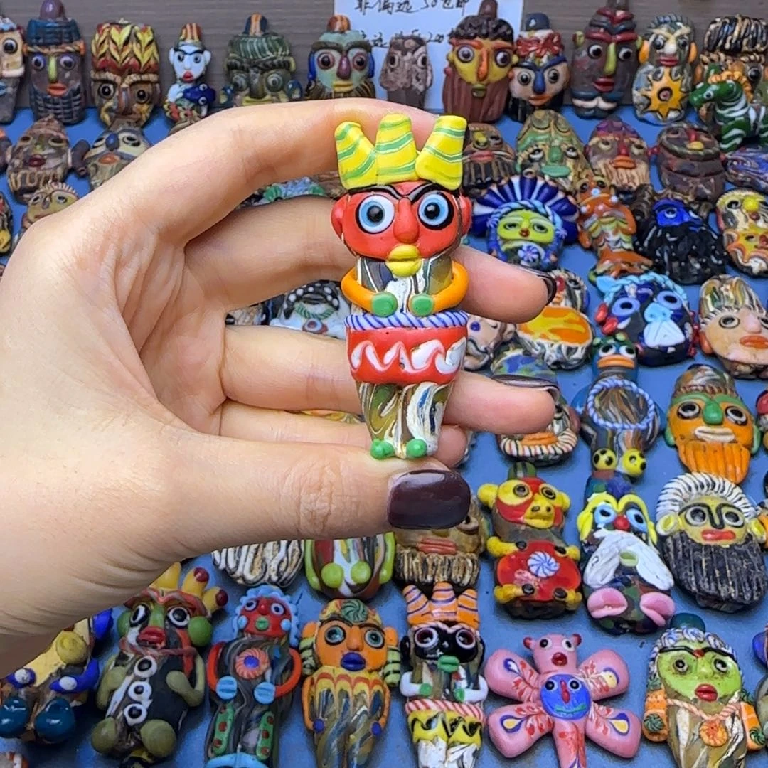 琉璃非金属玻璃颈饰小王子一个