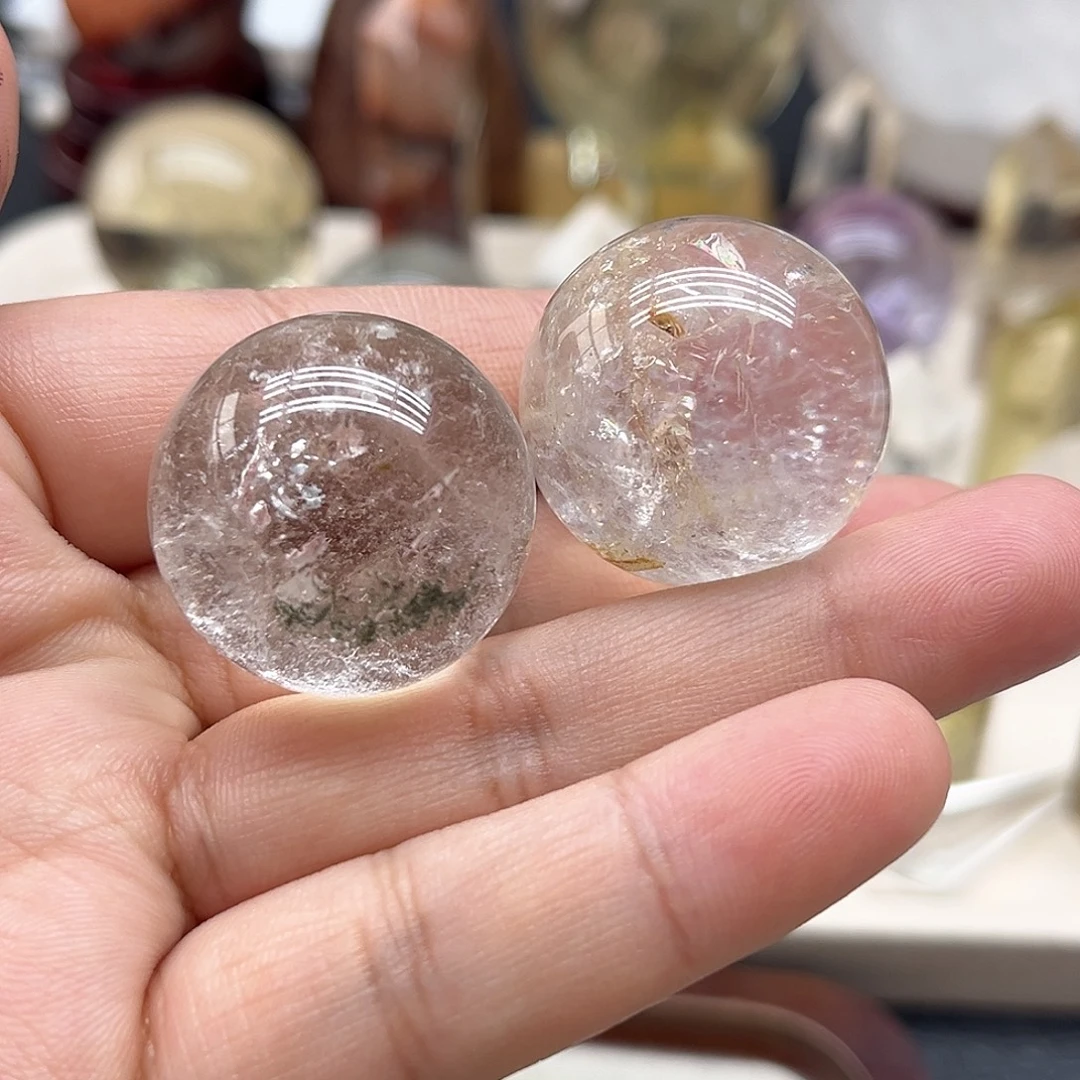 水晶珠宝半成品未镶嵌73 幽灵球