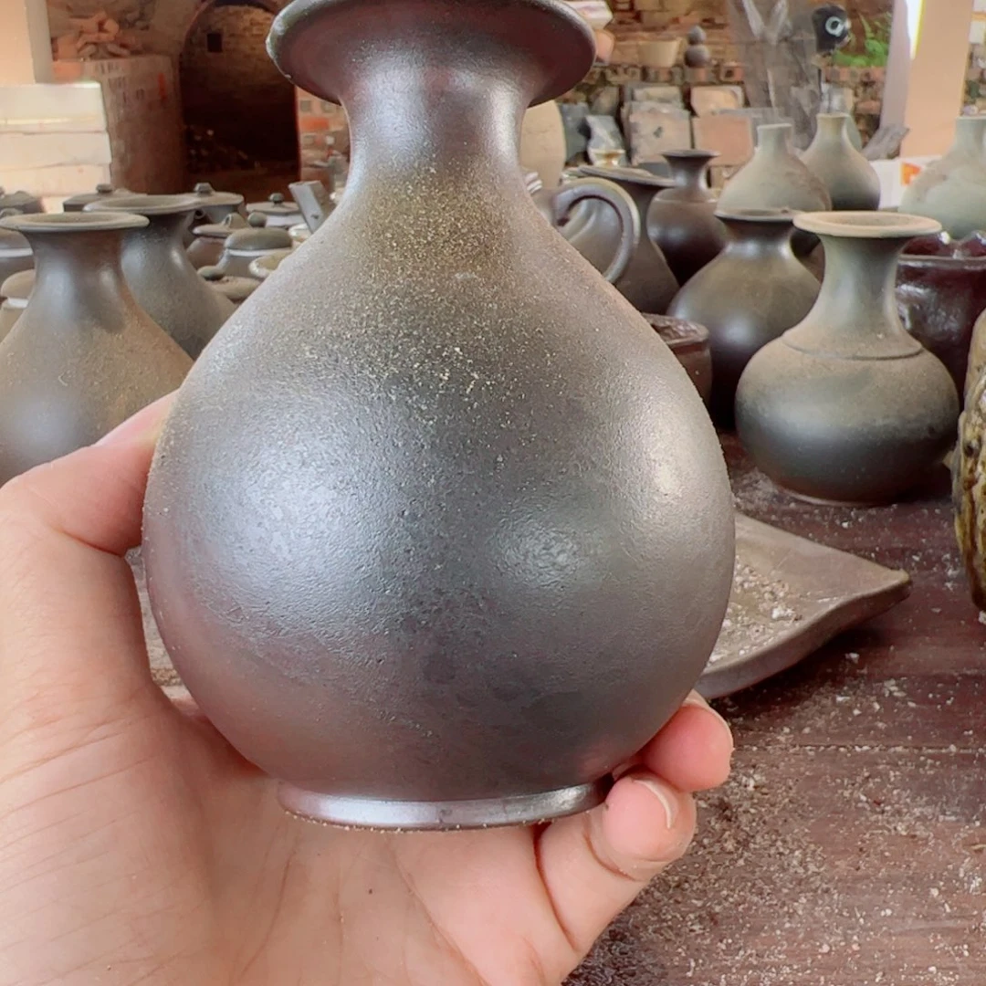 坭兴陶贵台龙窑柴烧茶器A259
