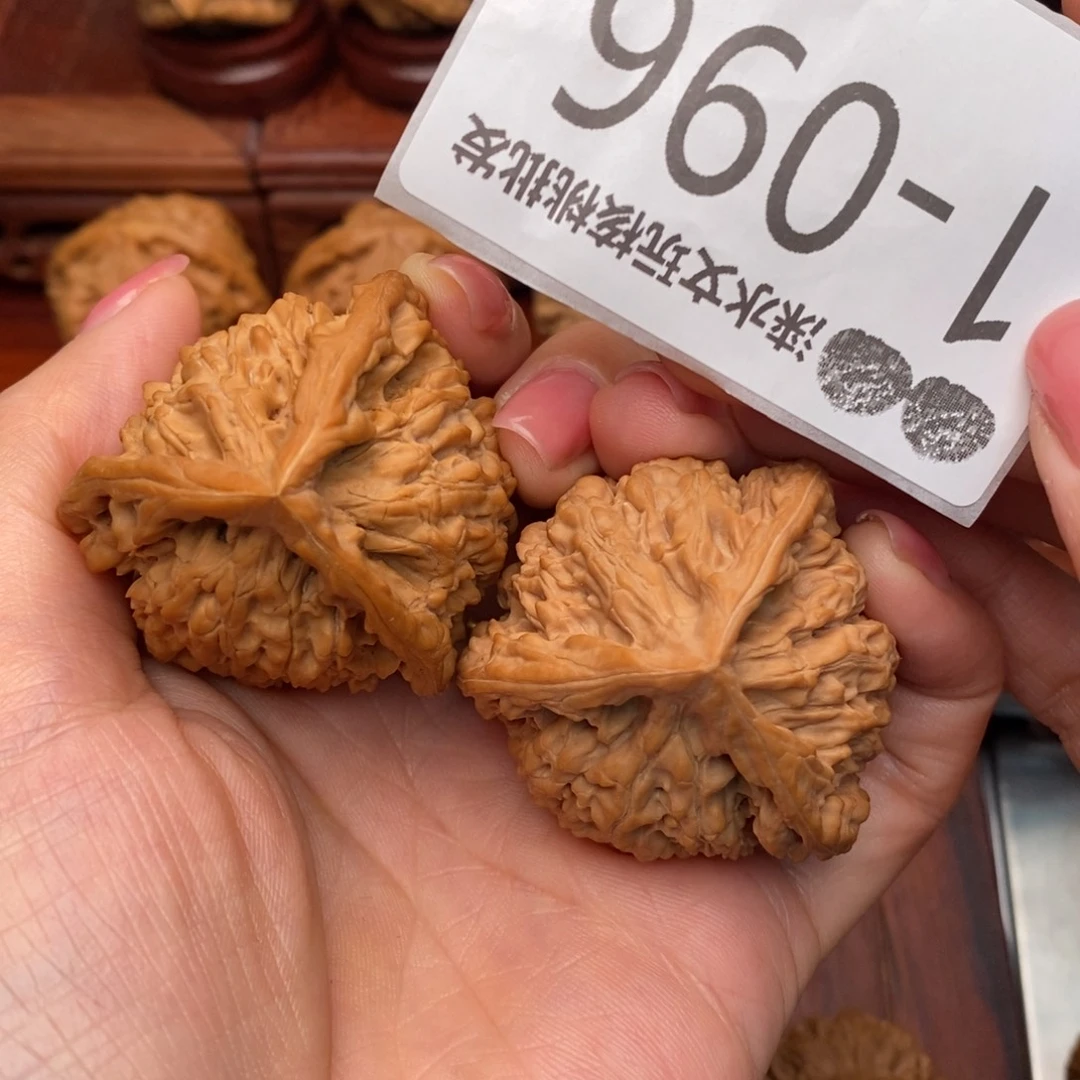 把件文玩核桃44官帽奔